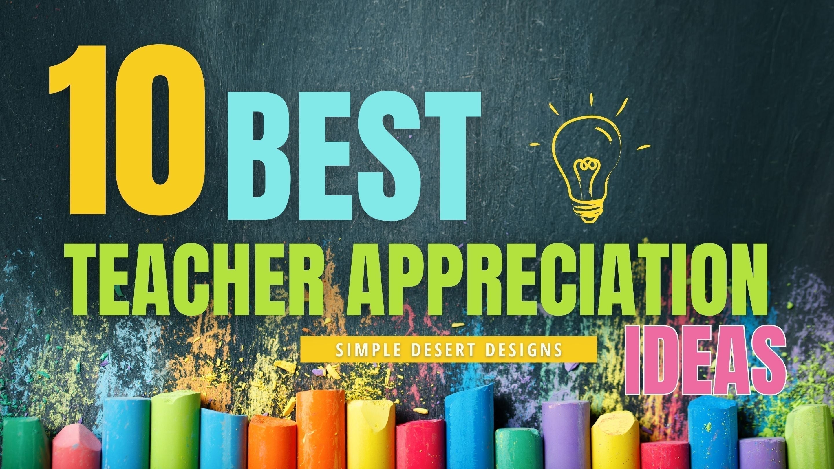 teacher appreciation ideas