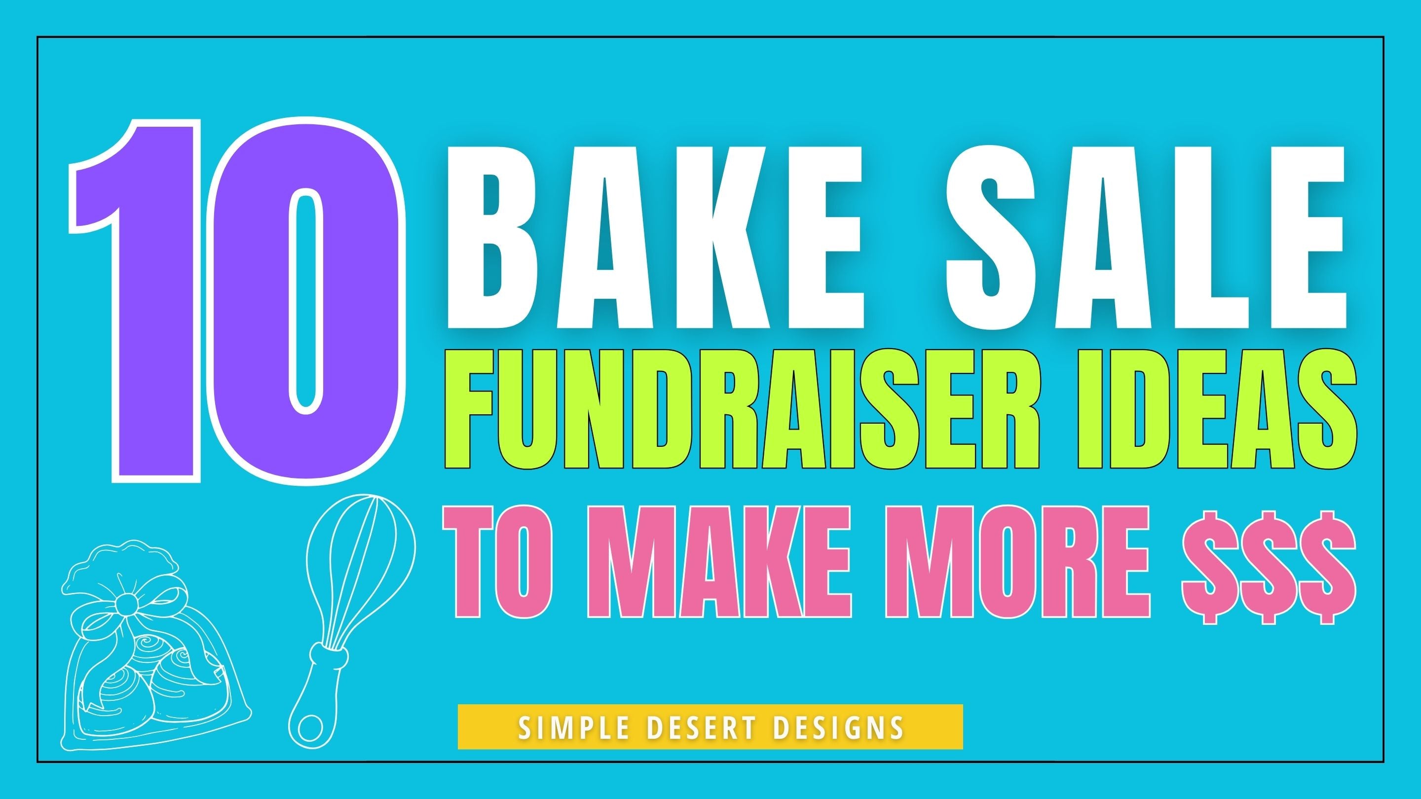 bake sale fundraiser