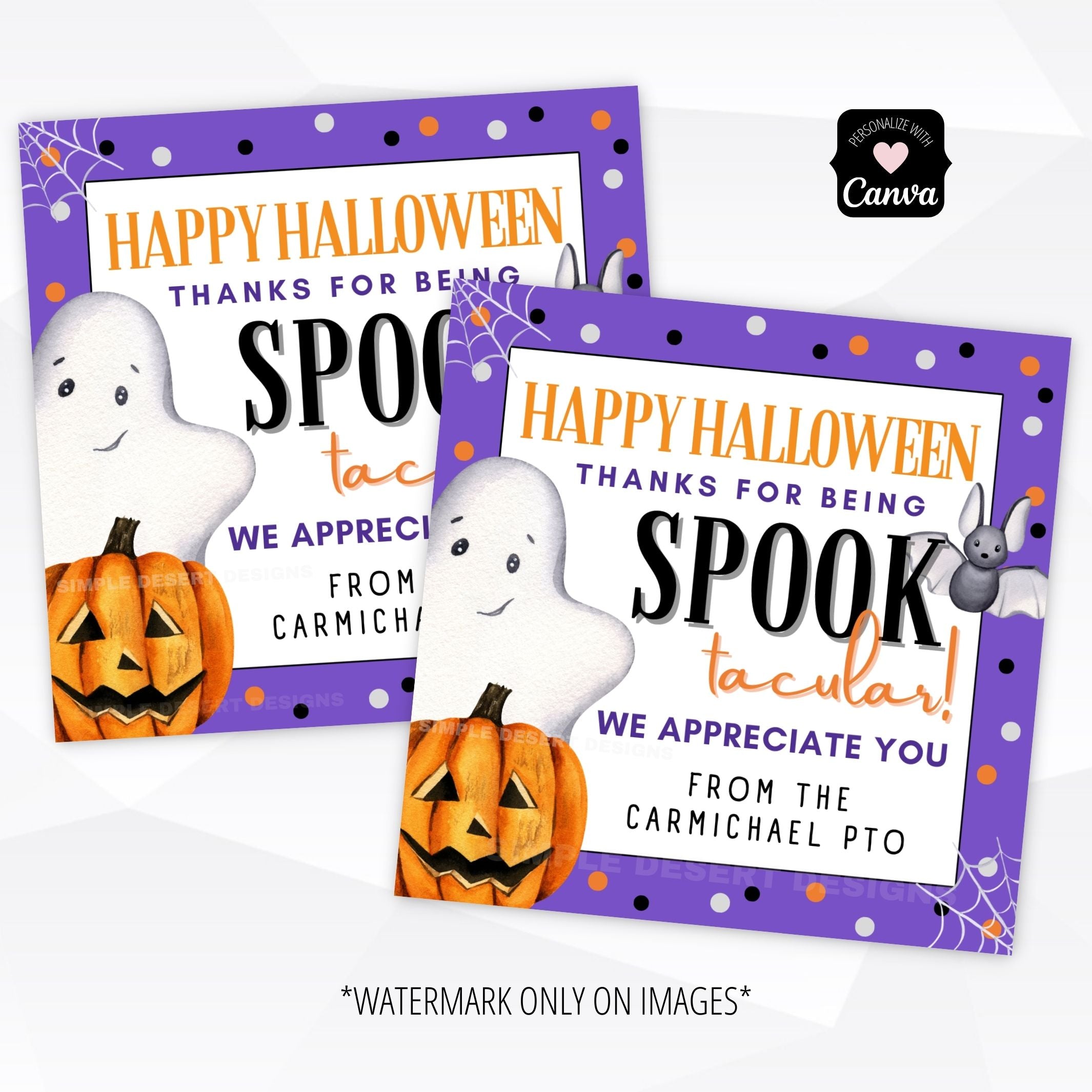 halloween gift tags