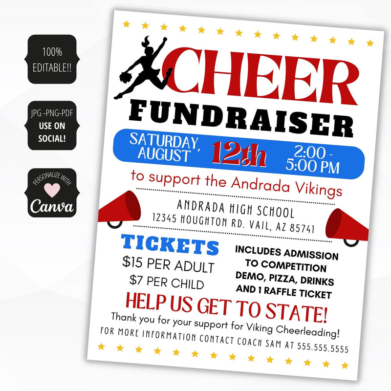 cheerleading flyer