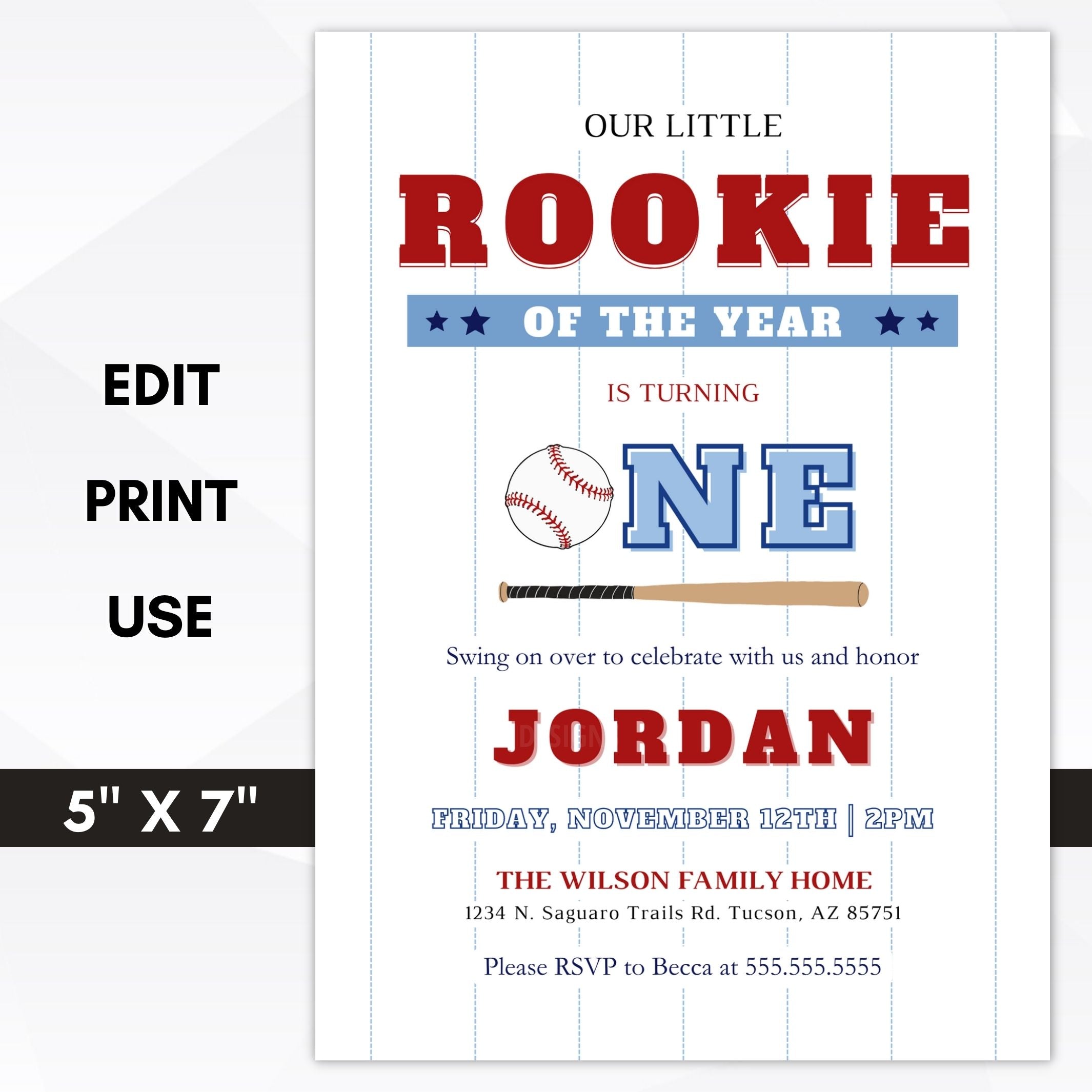 1st birthday invitation