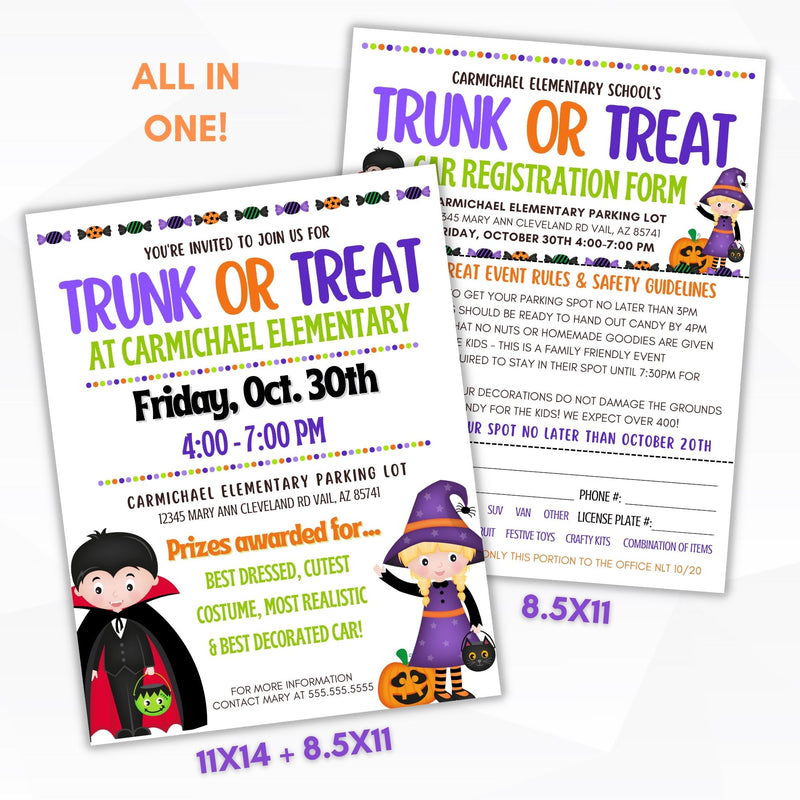 halloween event flyers