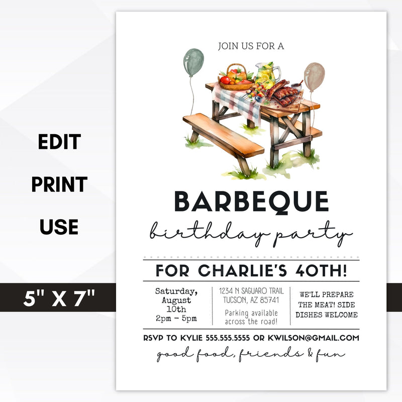 bbq invite