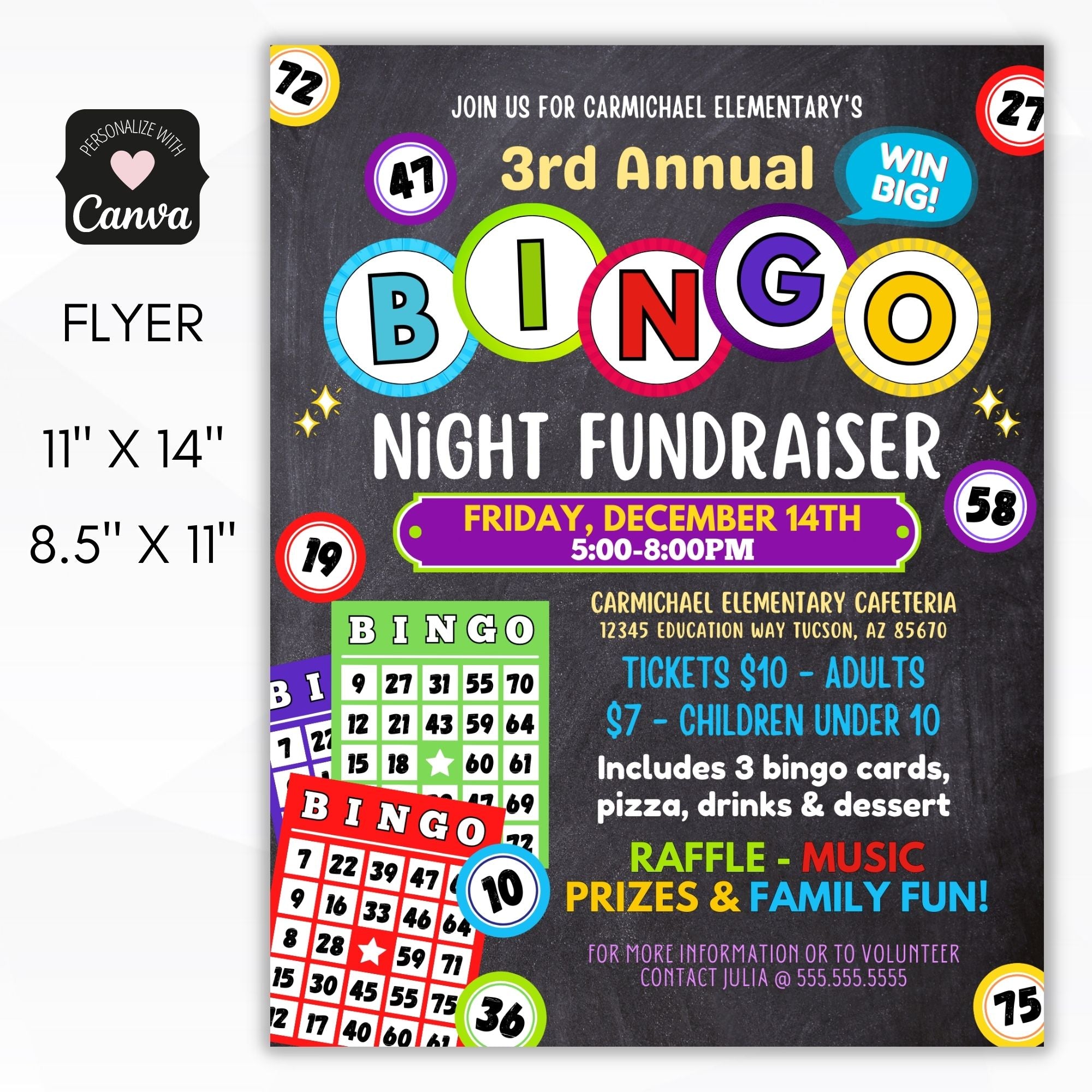 bingo for fundraising