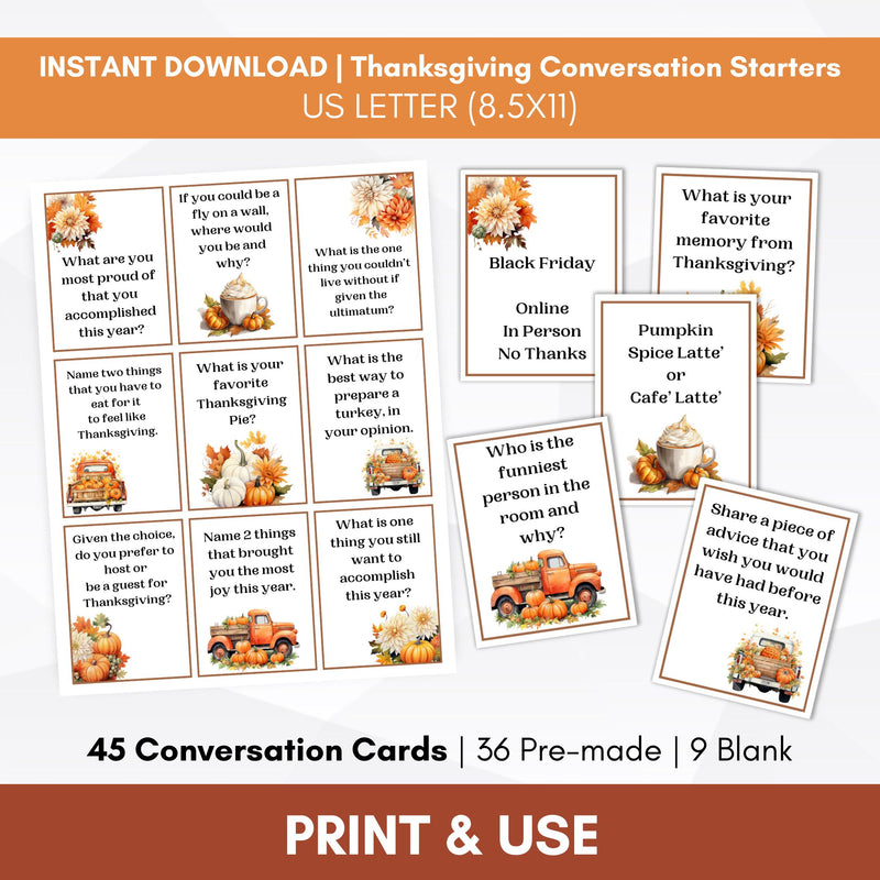 thanksgiving ice breakers