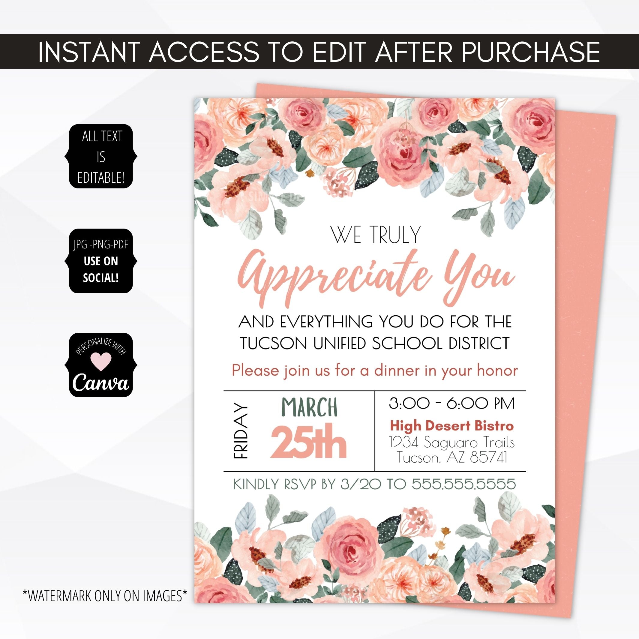 employee appreciation invitation