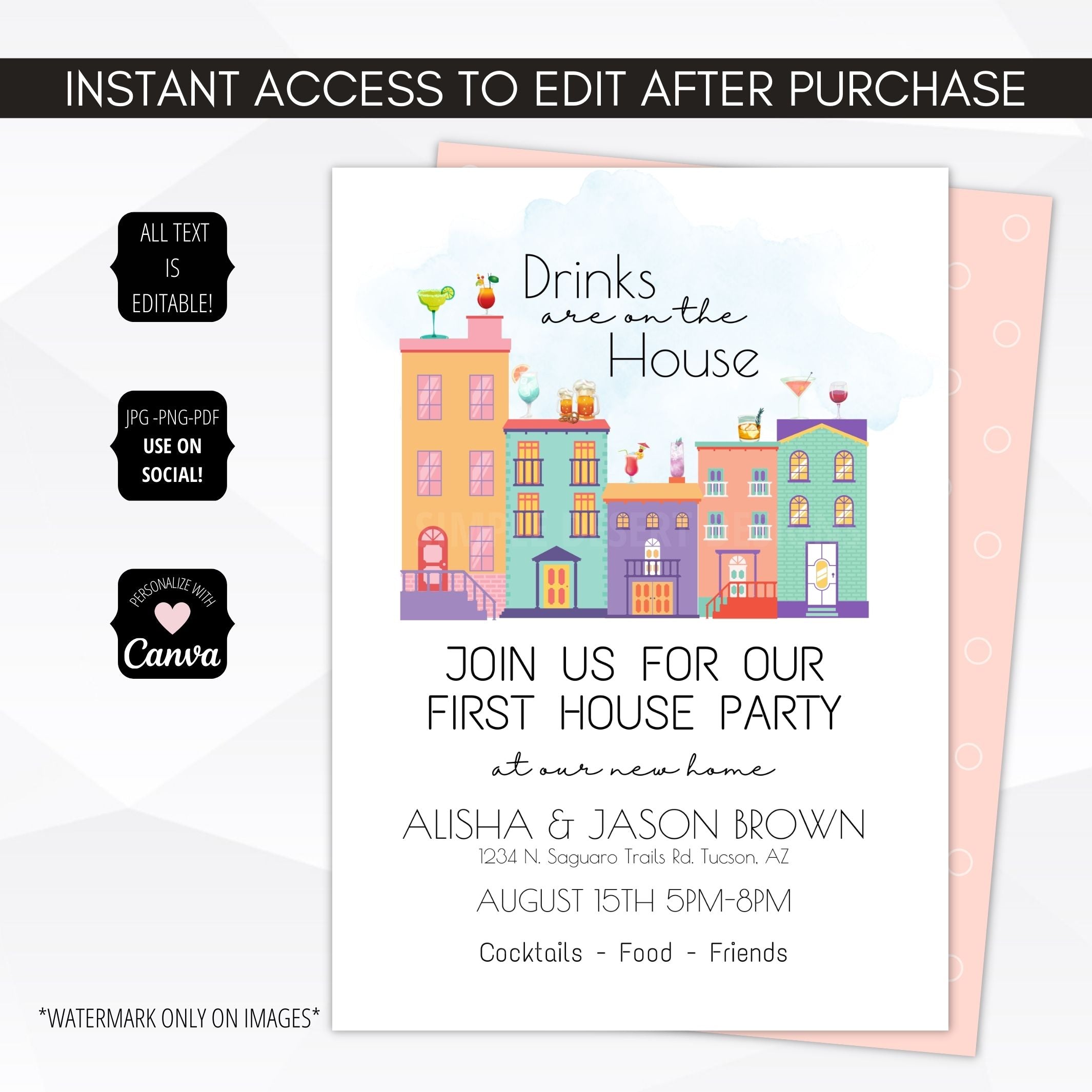 housewarming invite funny