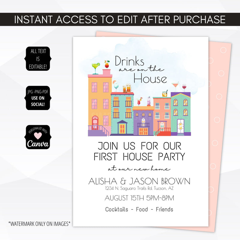 housewarming invite funny
