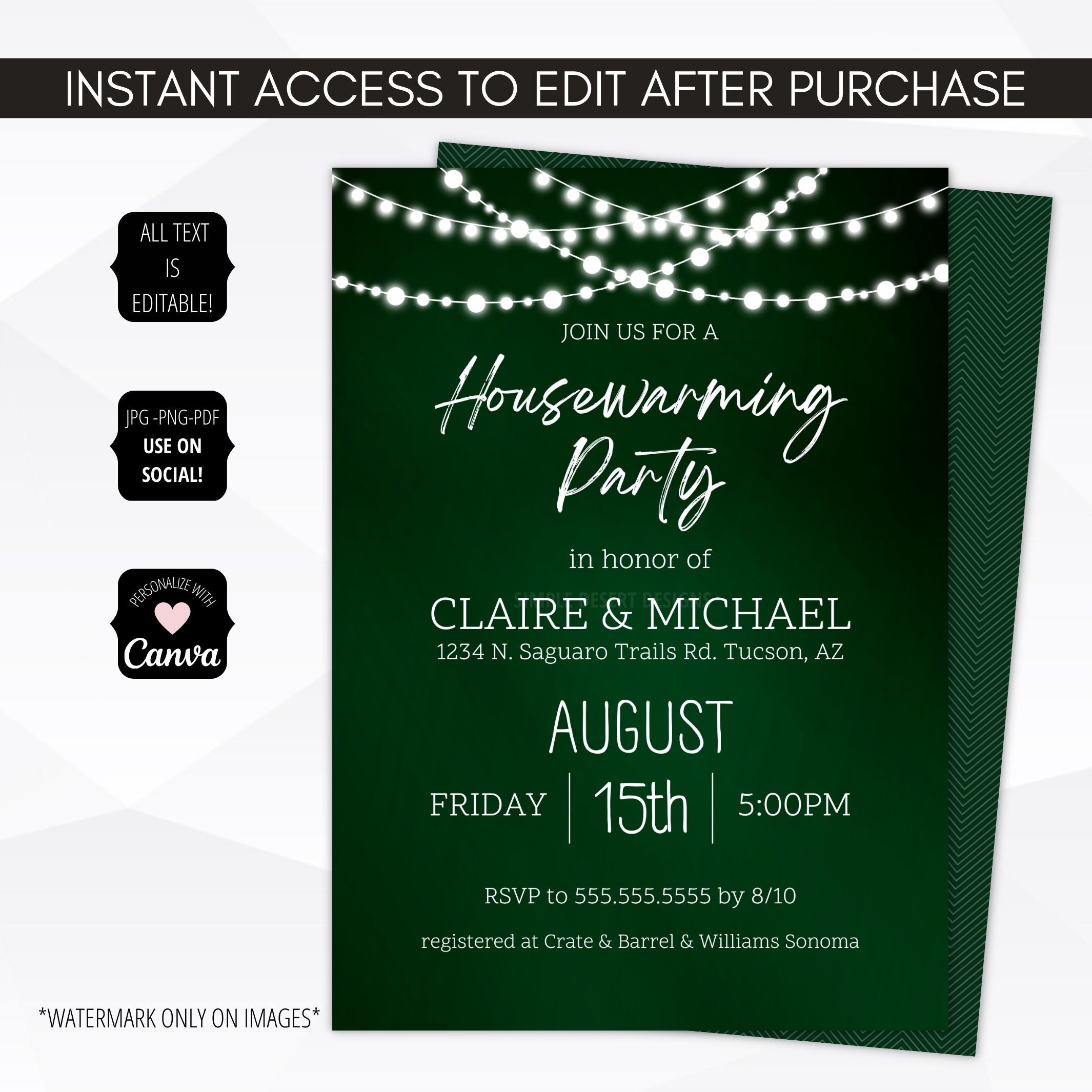 house warming party invitations