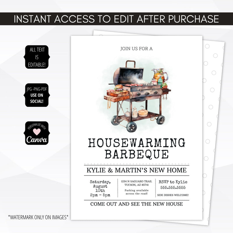 barbeque party invitation