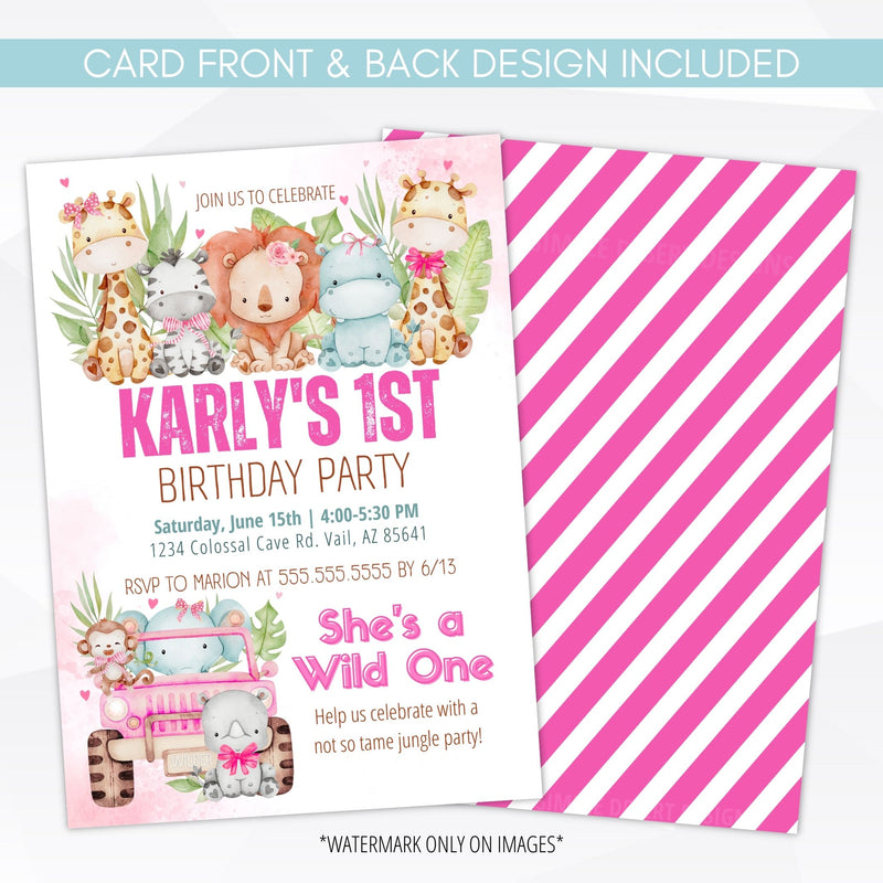 1st birthday invitation