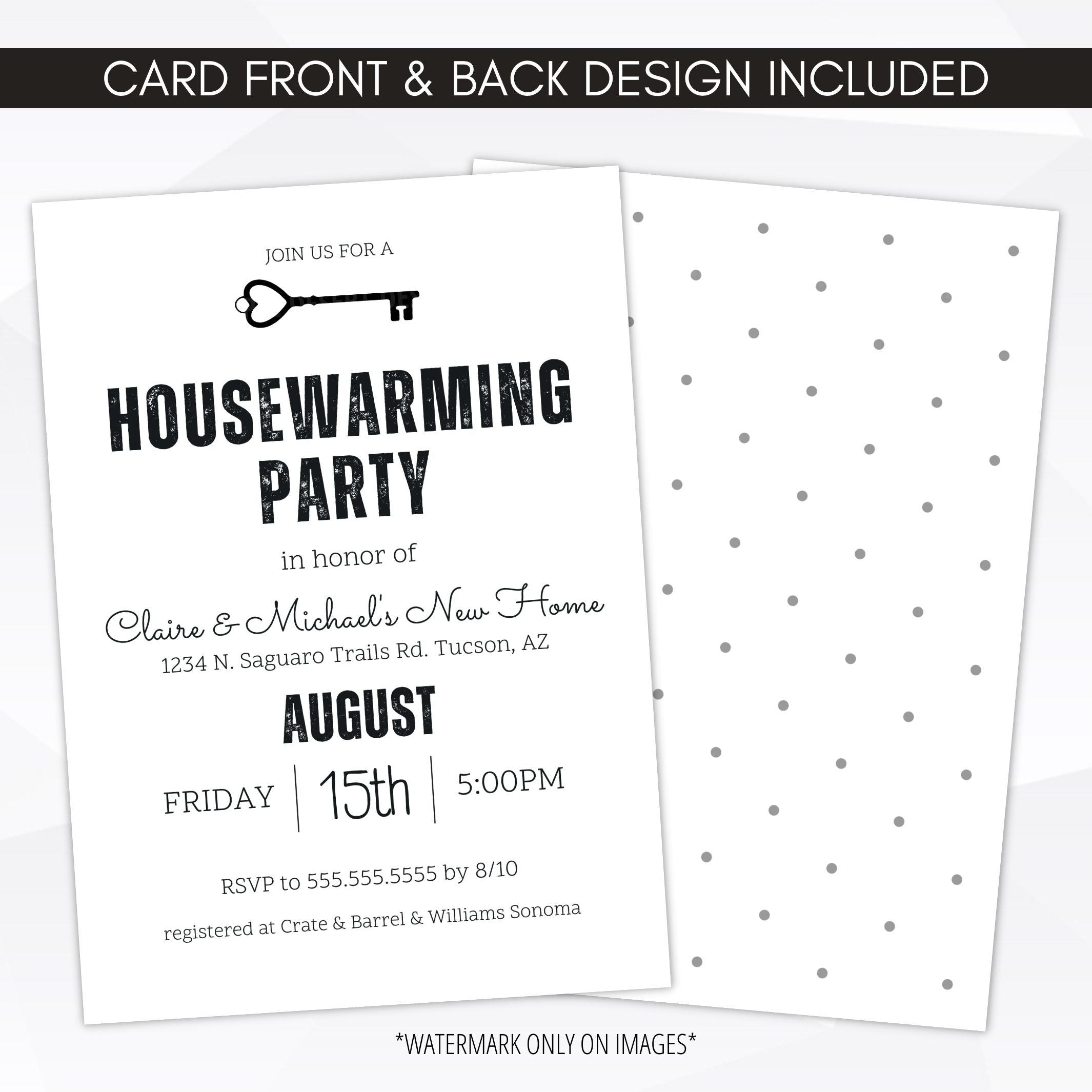 housewarming party invitation