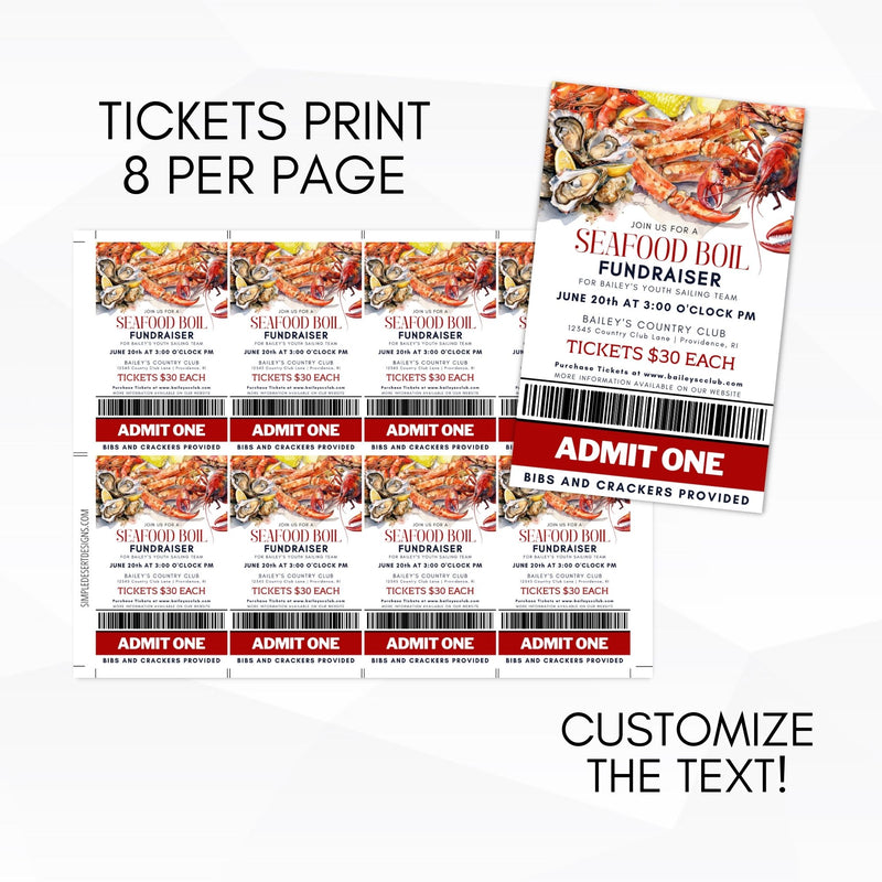 seafood dinner tickets