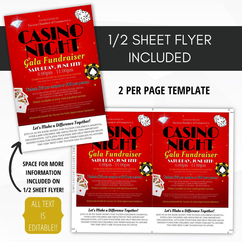 charity event invitations
