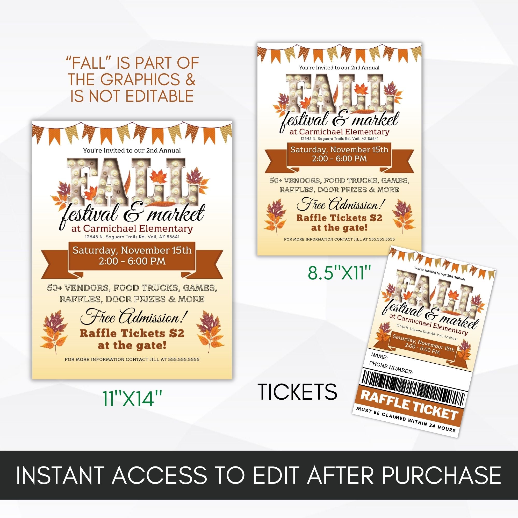 fall fundraising ideas