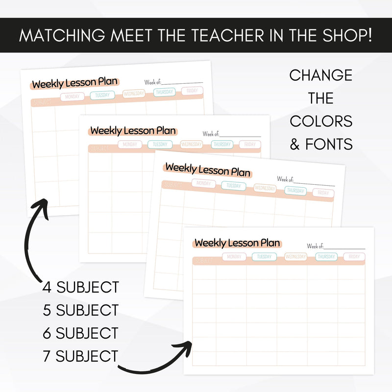 homeschool teacher planner