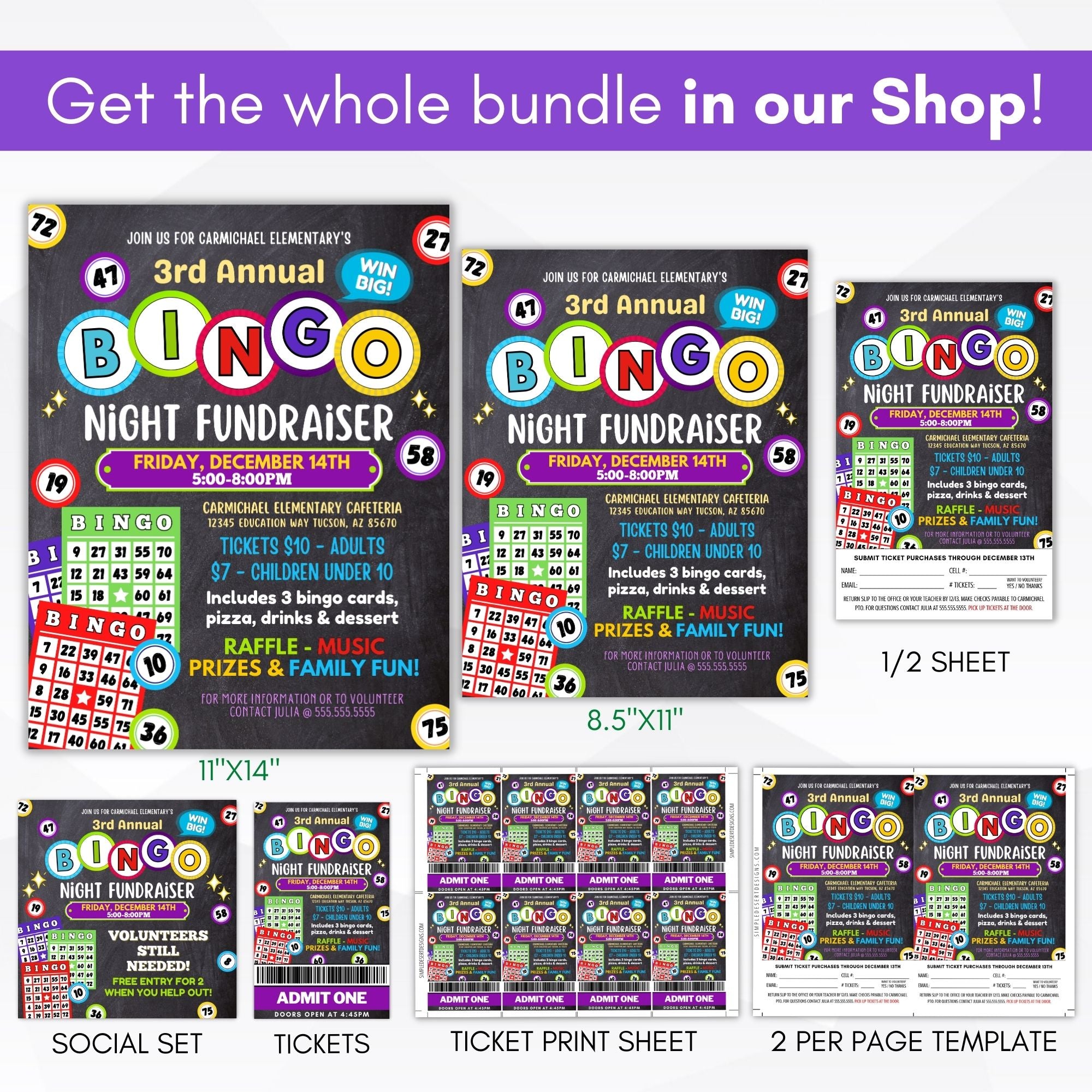 bingo fundraiser ideas