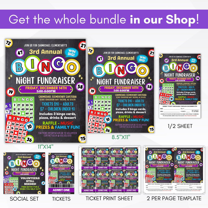 bingo fundraiser ideas