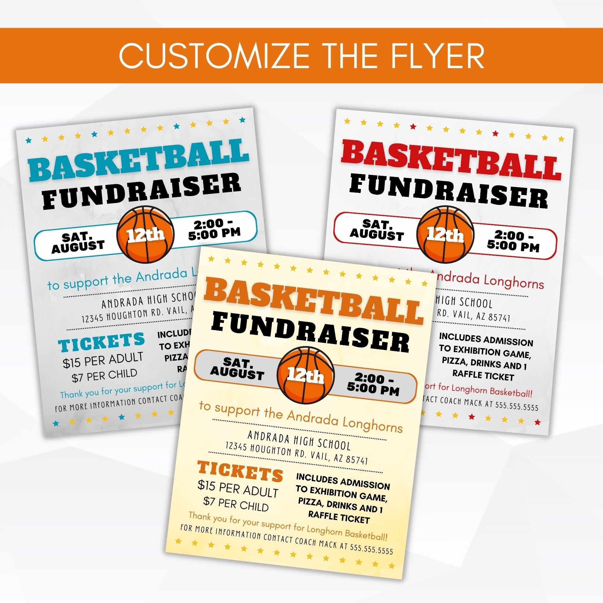 basketball flyers