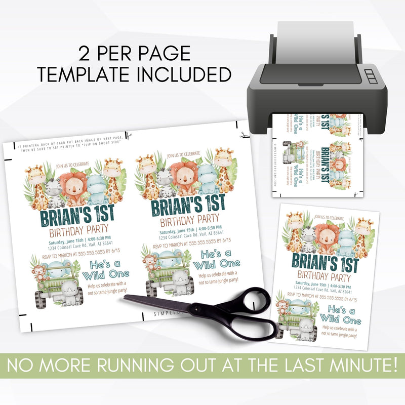 1st birthday invitation