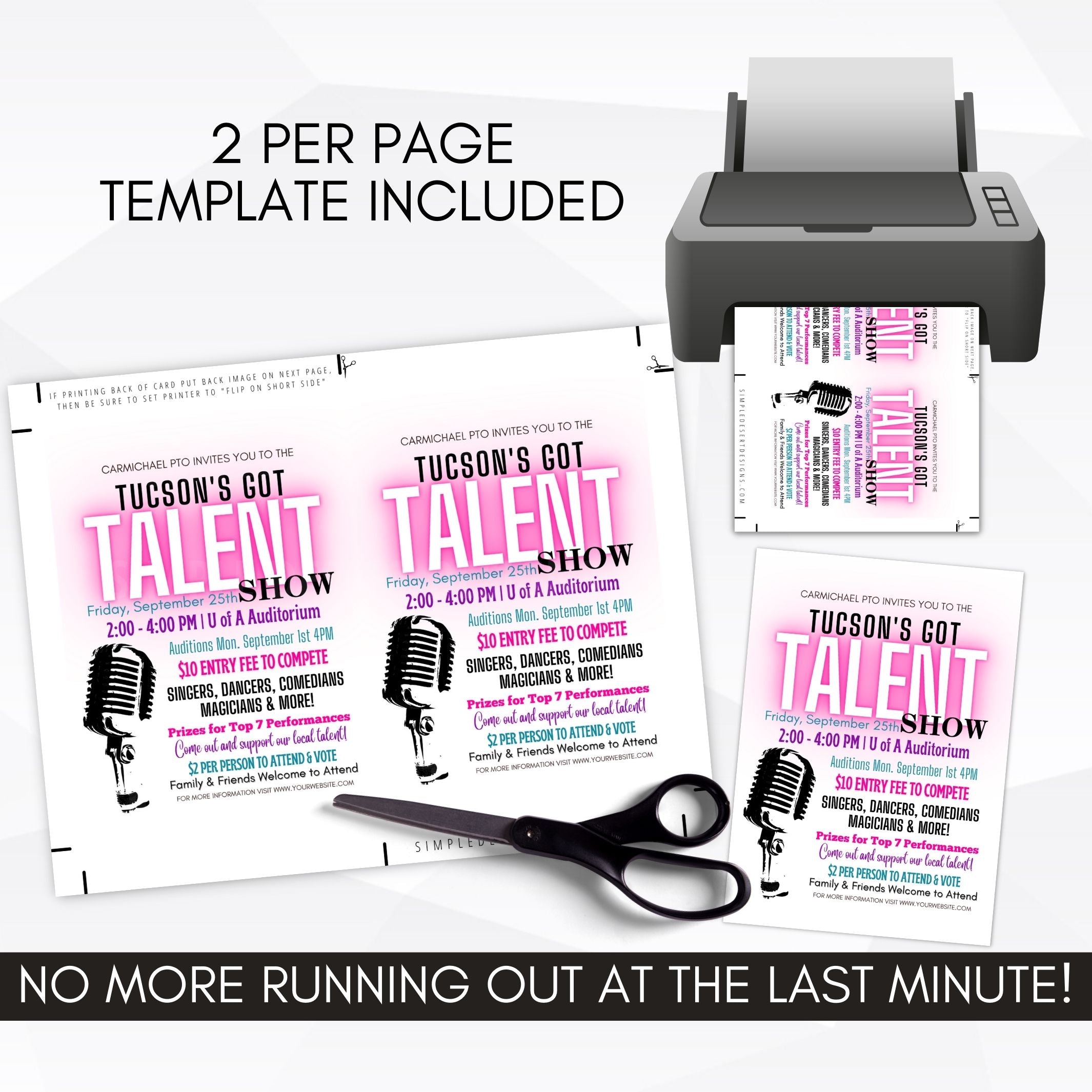 talent show fundraiser