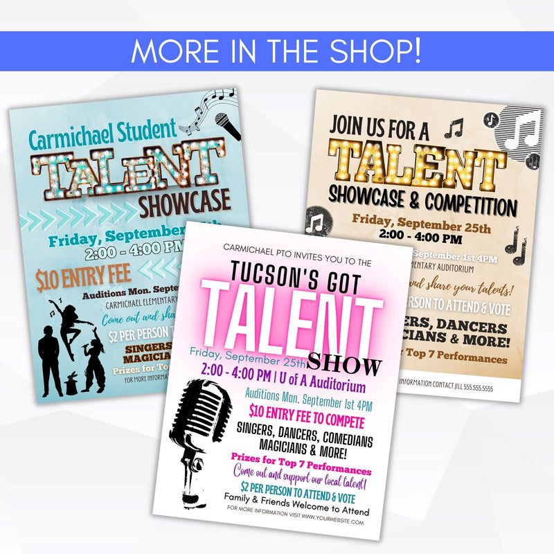 talent show fundraiser