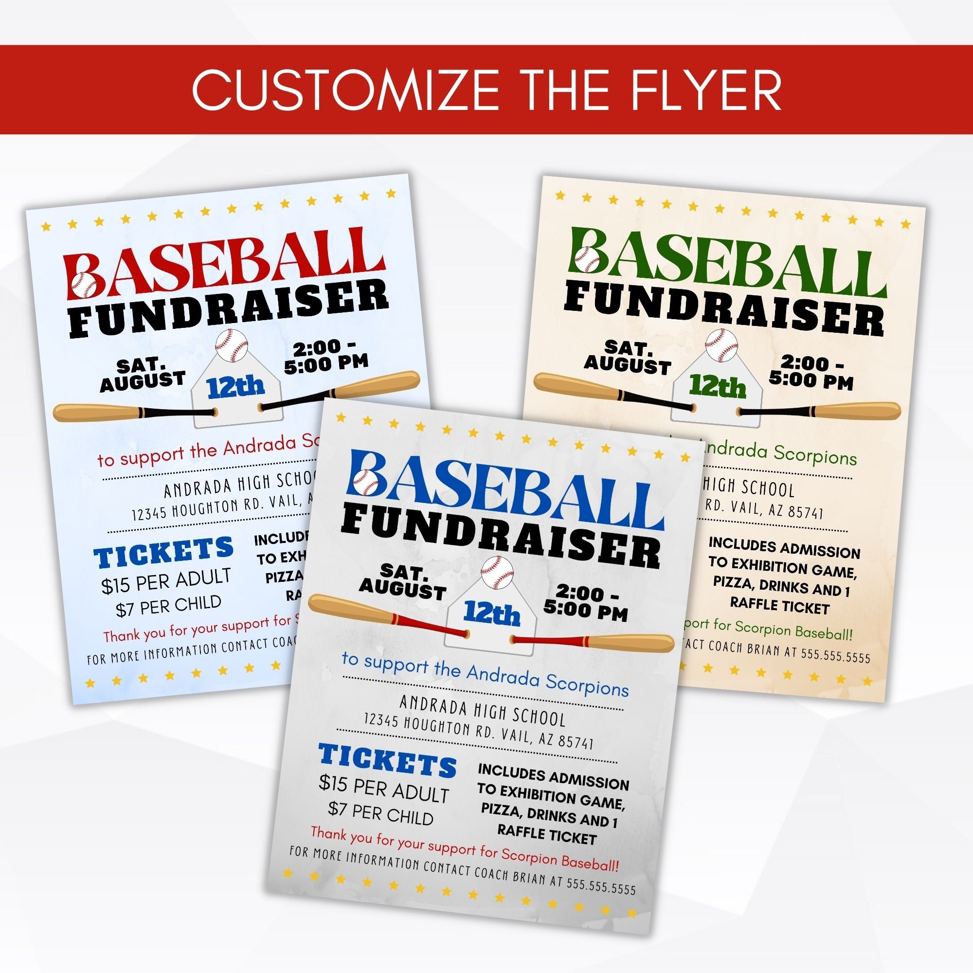 baseball flyer
