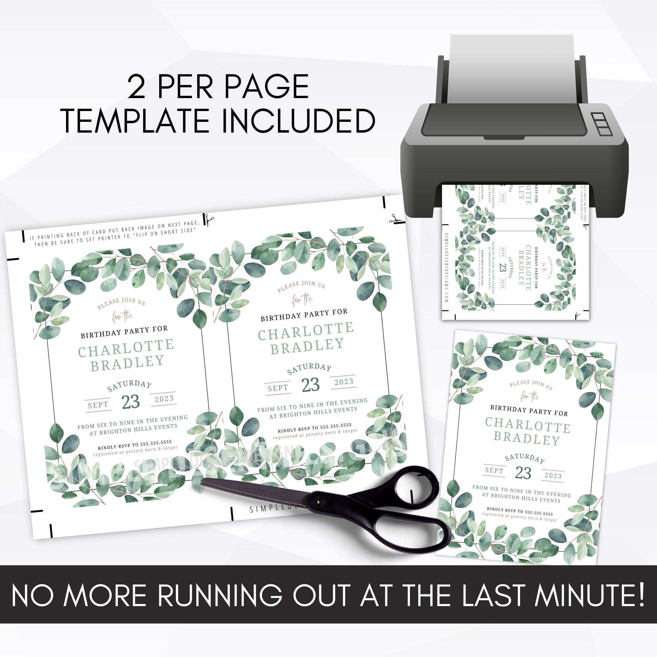 elegant party invitations