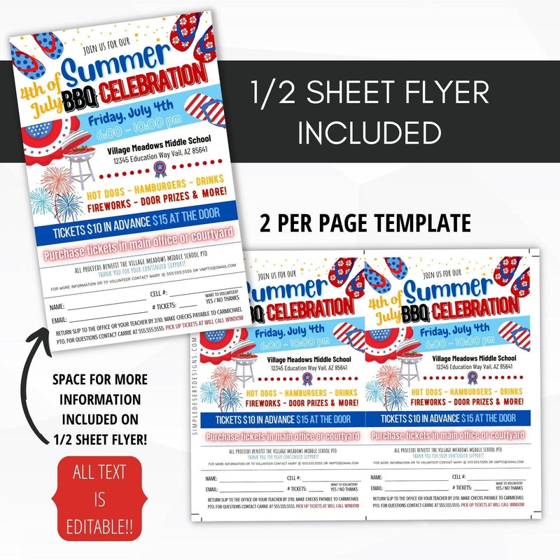 4th of july fundraiser ideas