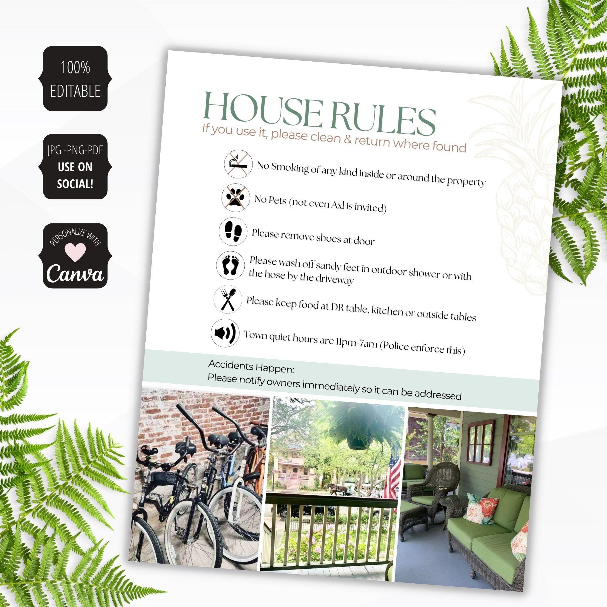 beach house welcome book