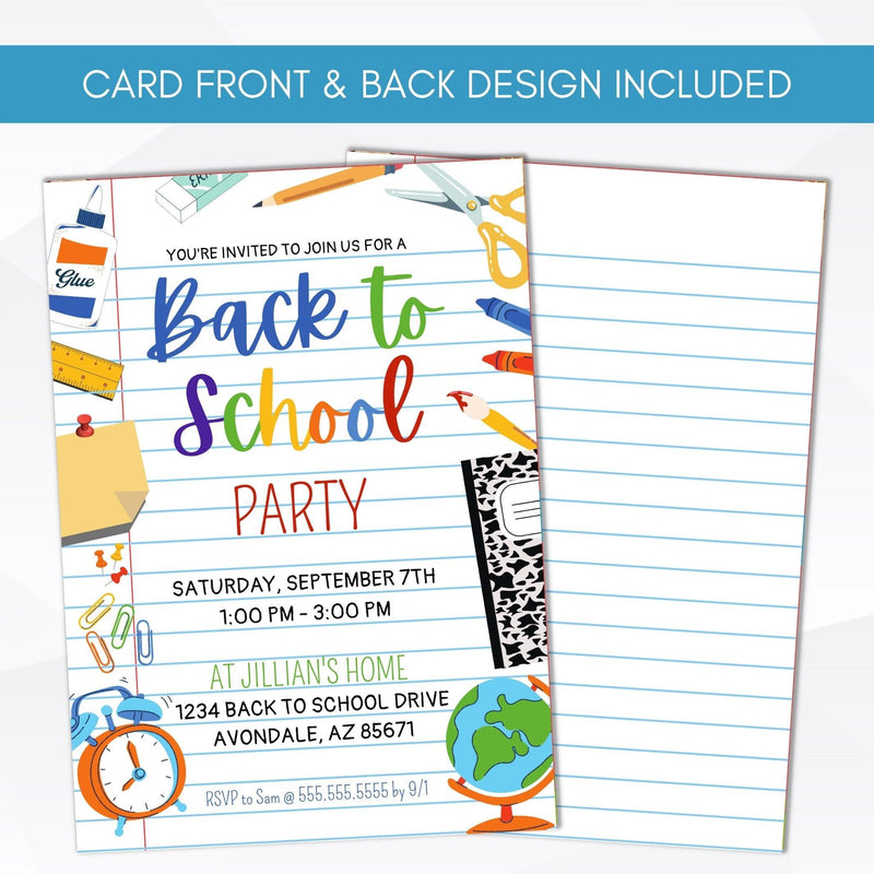 School PTO PTA PTC brunch breakfast lunch social invite