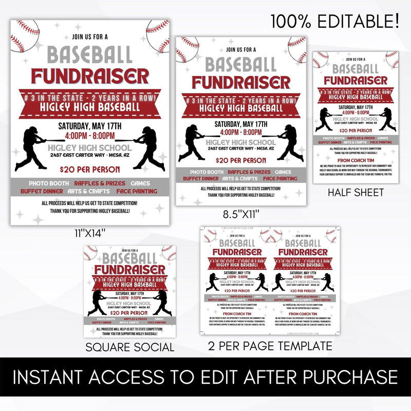 baseball flyer