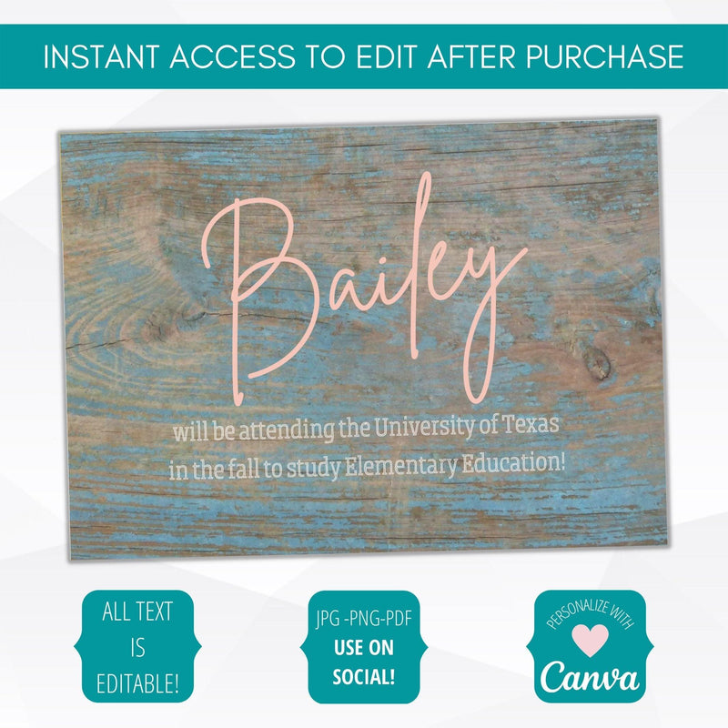 feminine grill and chill high school senior college graduate bbq party invite