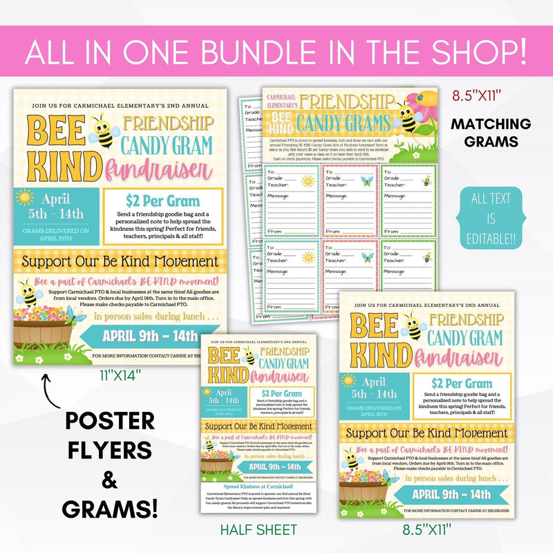 School PTO PTA fundraising ideas spring