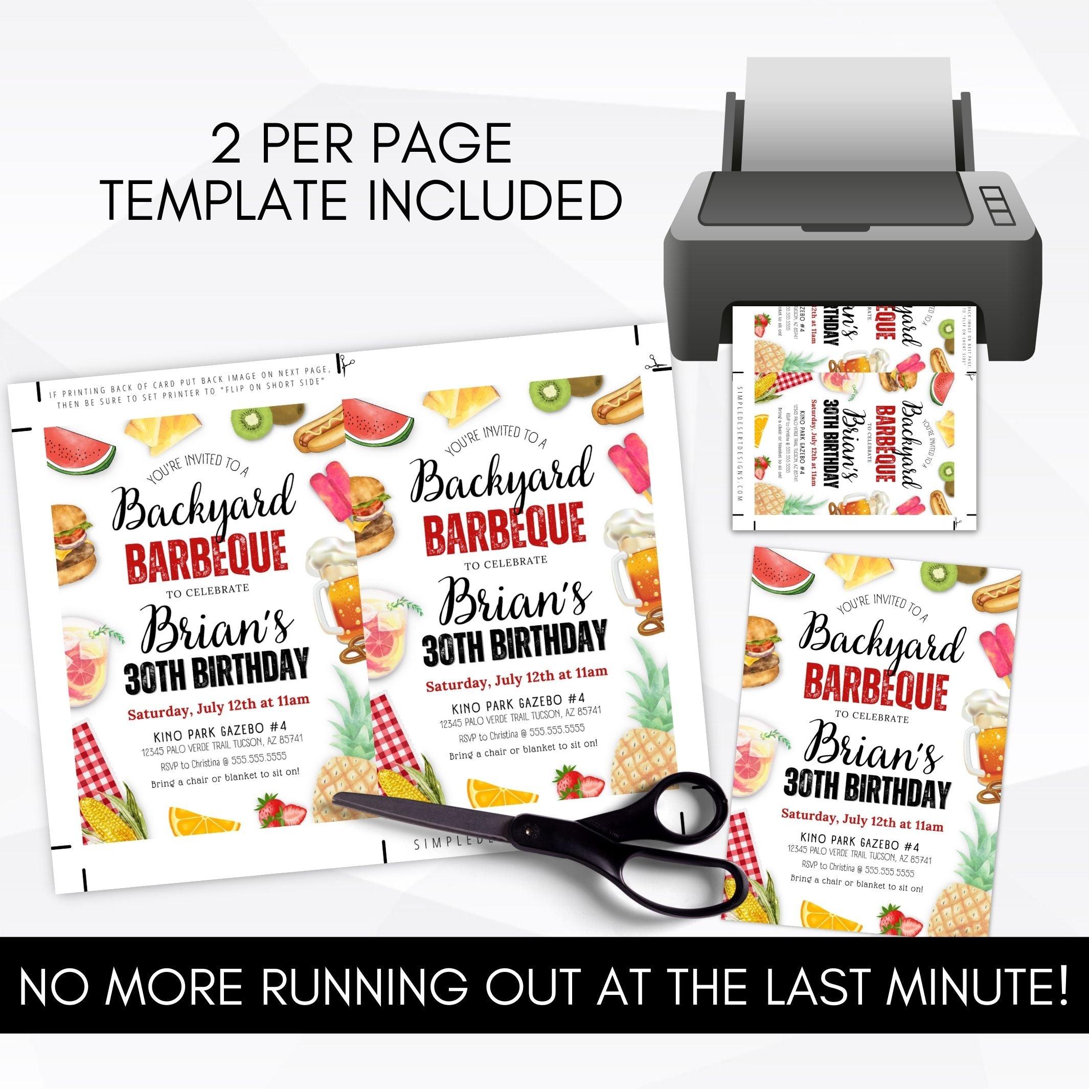 grill and chill bbq party