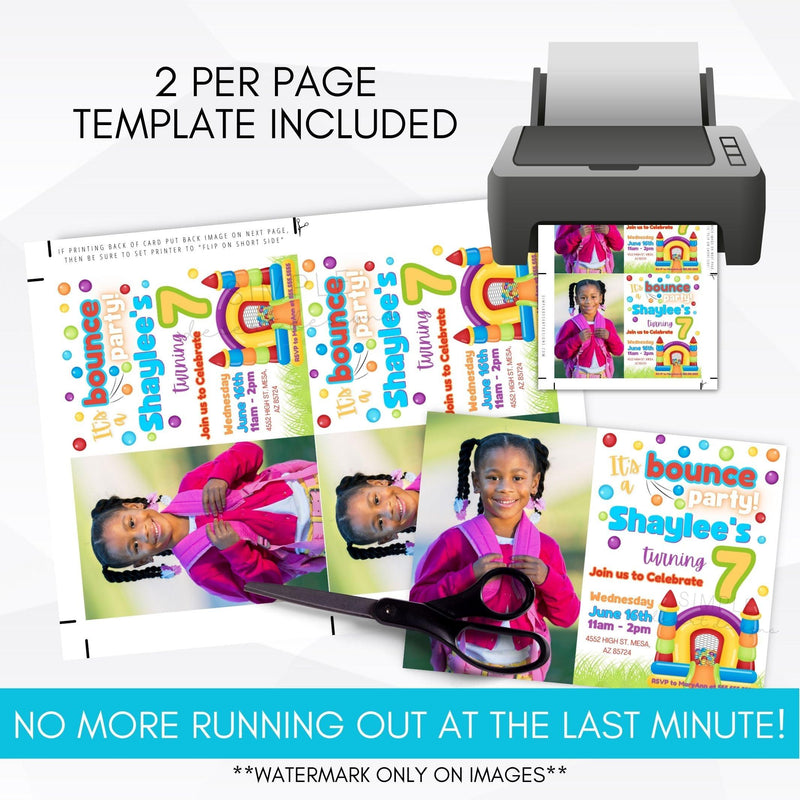 bouncy house birthday party