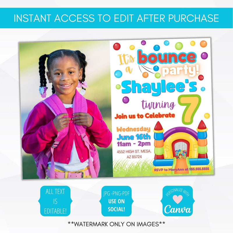 bounce house birthday party ideas