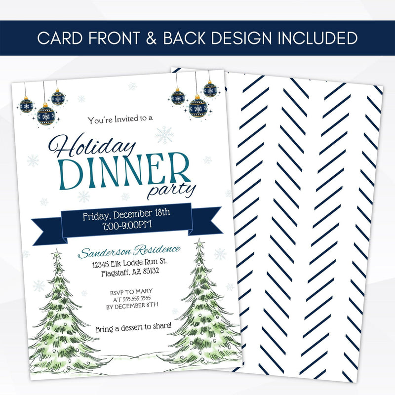 holiday office party invitation