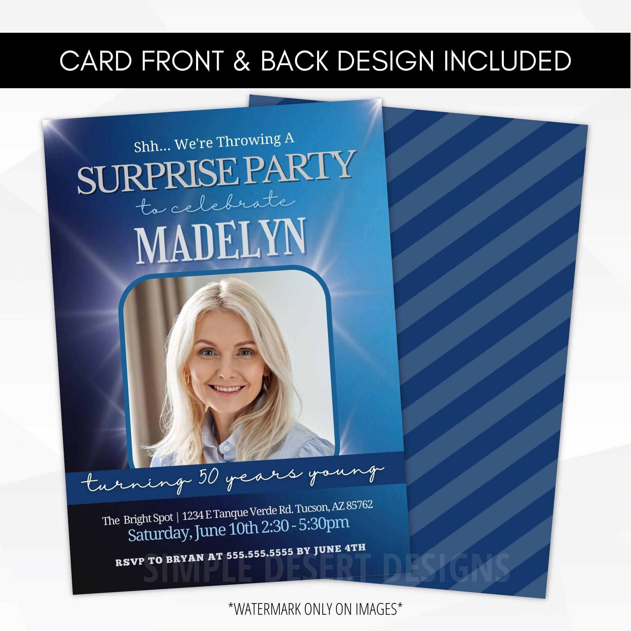 surprise birthday party ideas for her