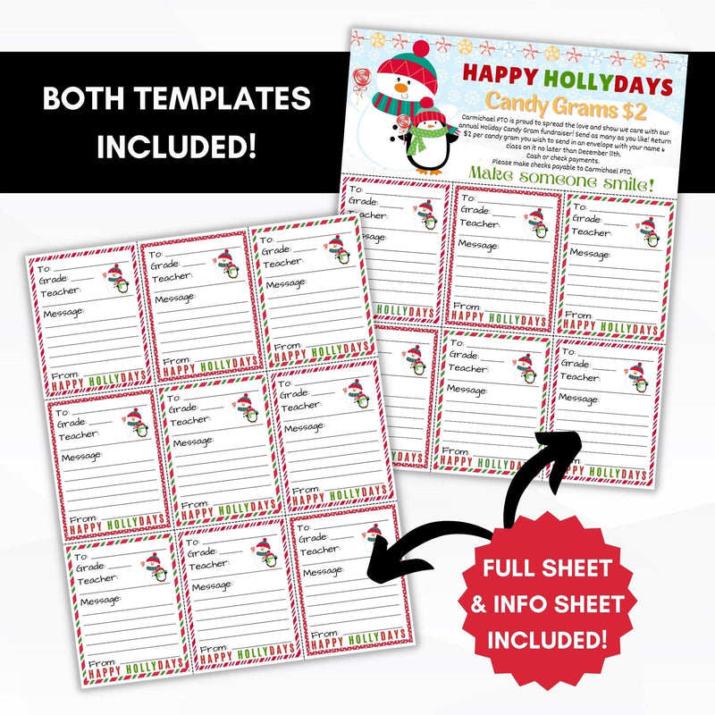 easy winter fundraising idea