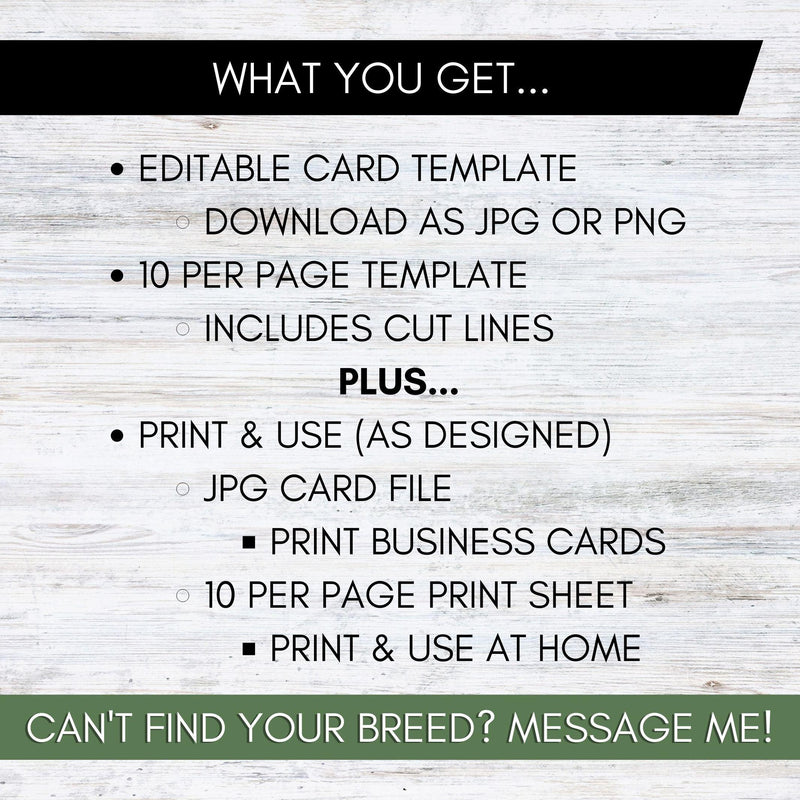 editable custom printable ADA law cards