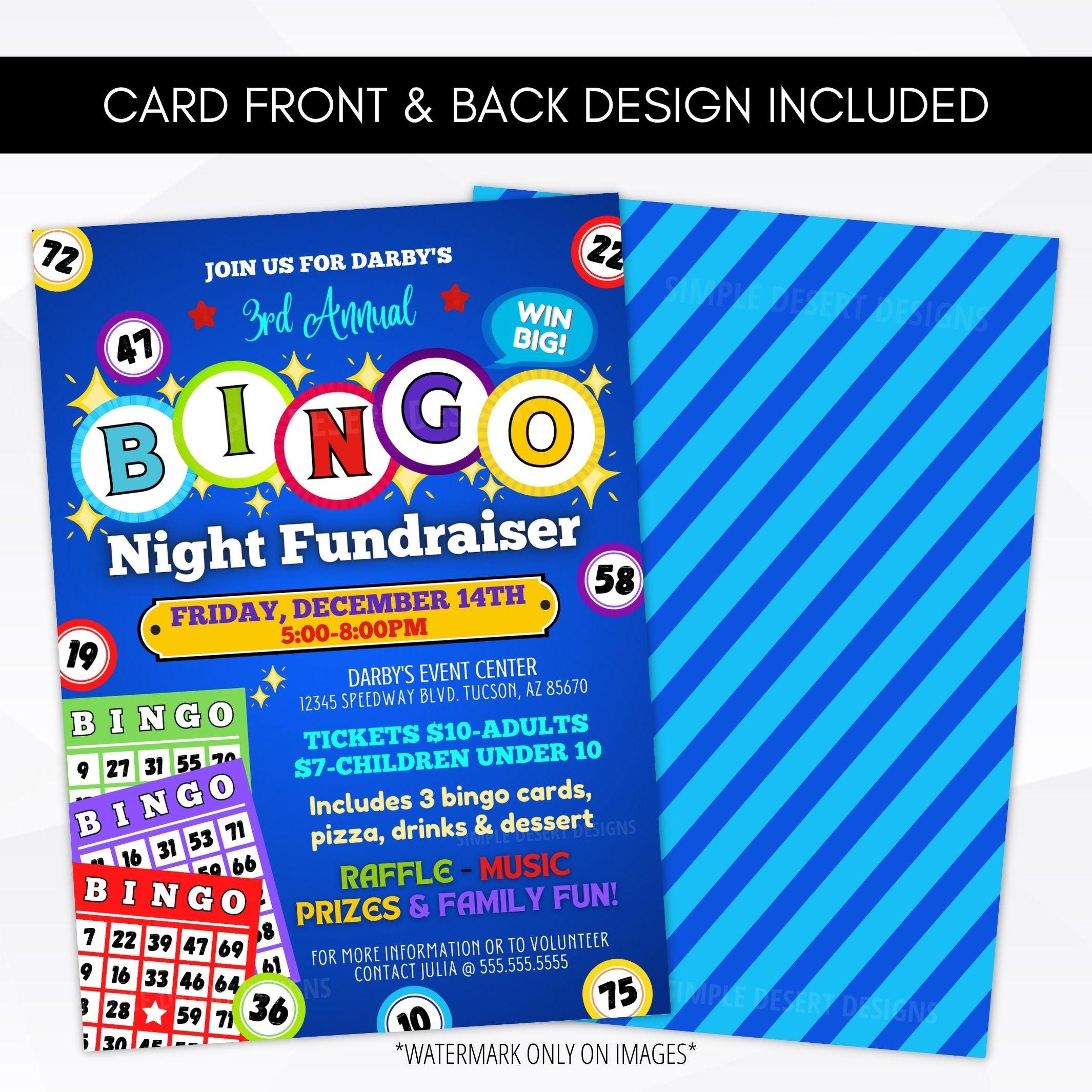fundraiser bingo