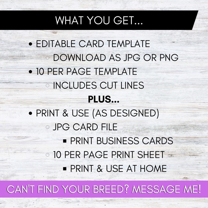 editable custom printable ADA law cards