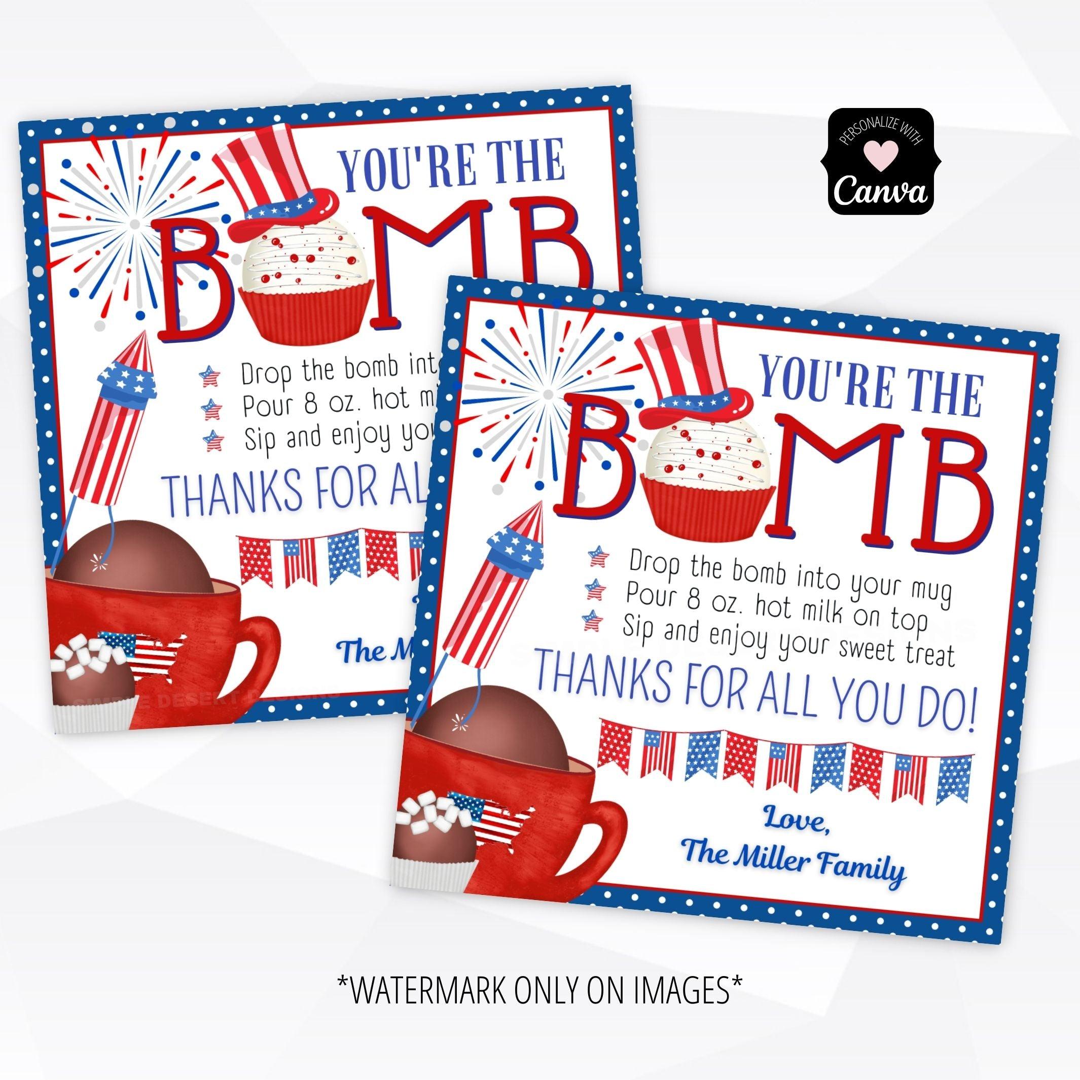 Independence Day appreciation tags