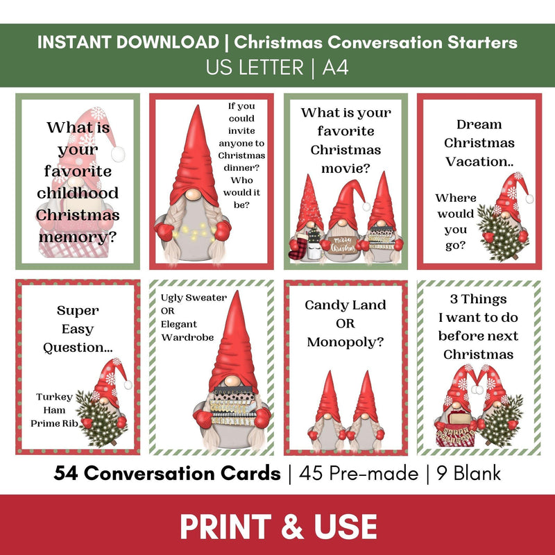 christmas conversation starters