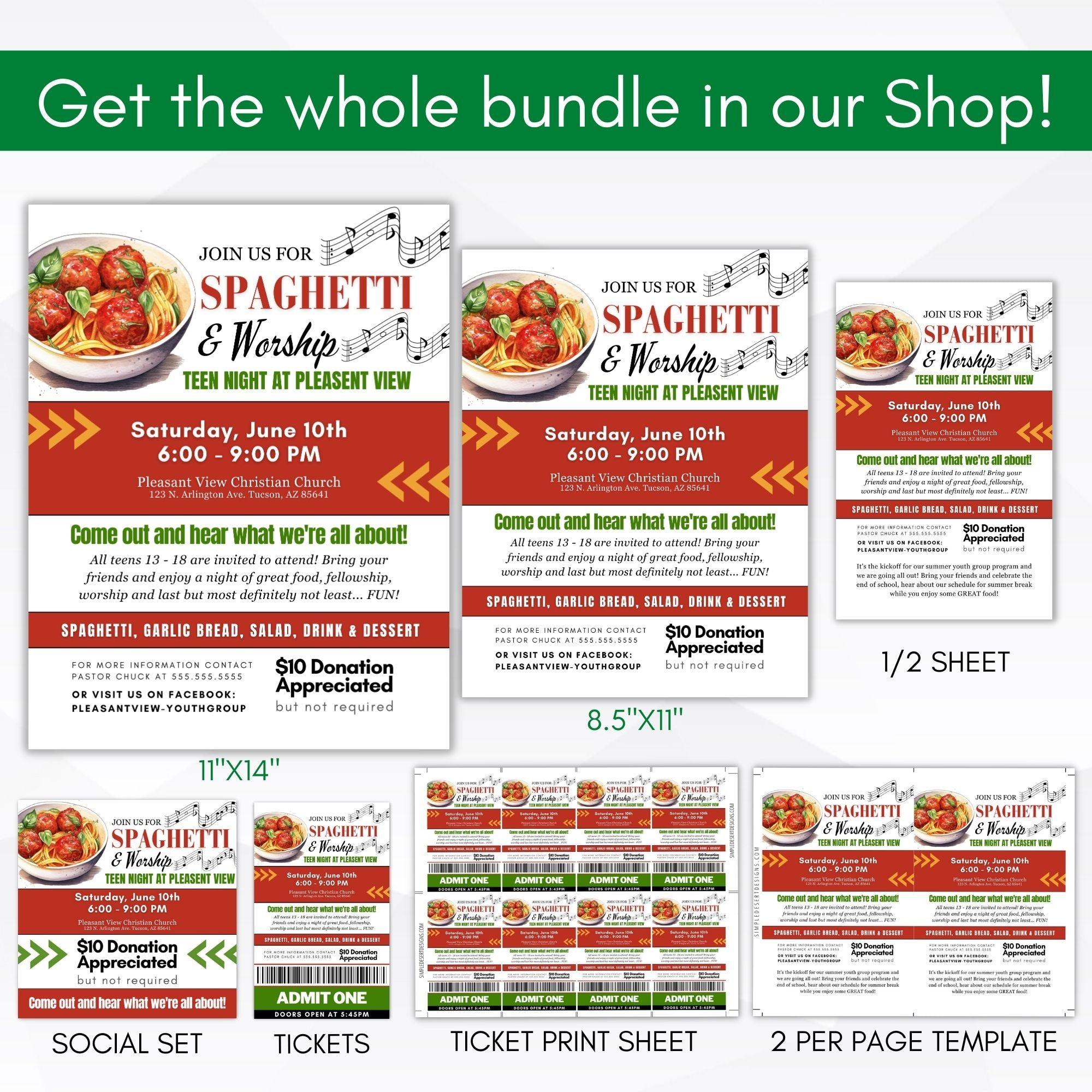 church worship event idea