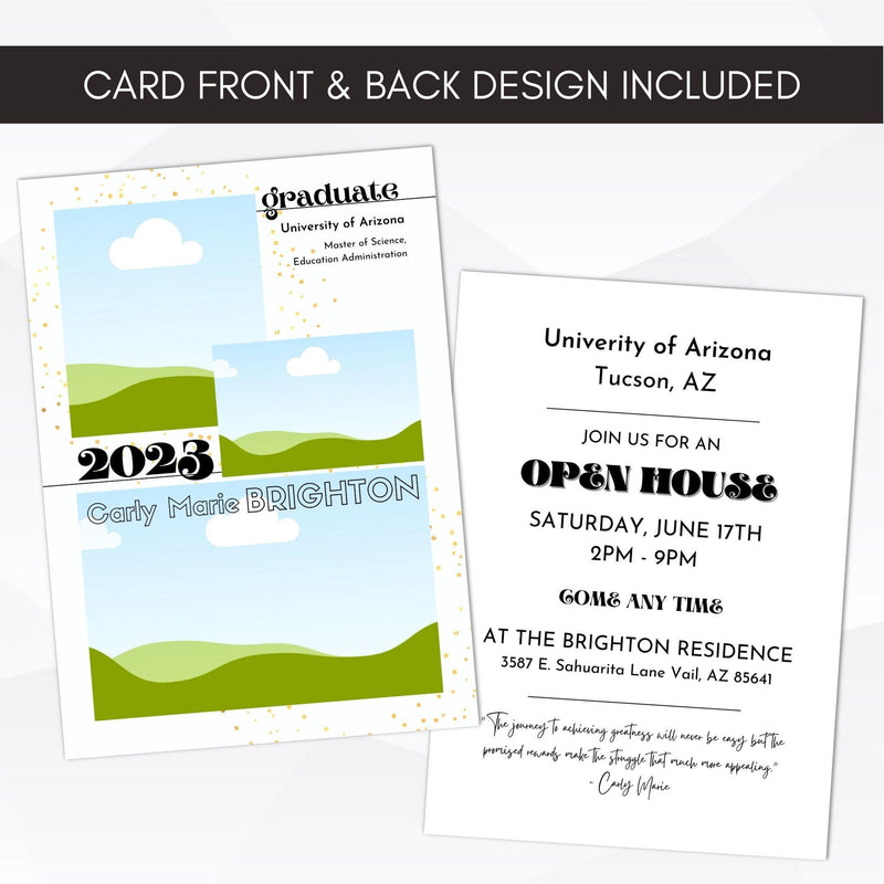 college grad announcements