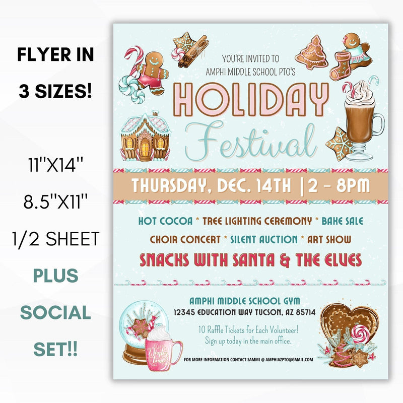 winter fundraiser idea school pto pta