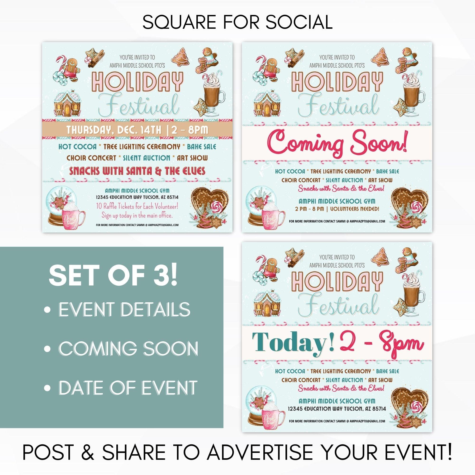 christmas fundraiser community festival idea
