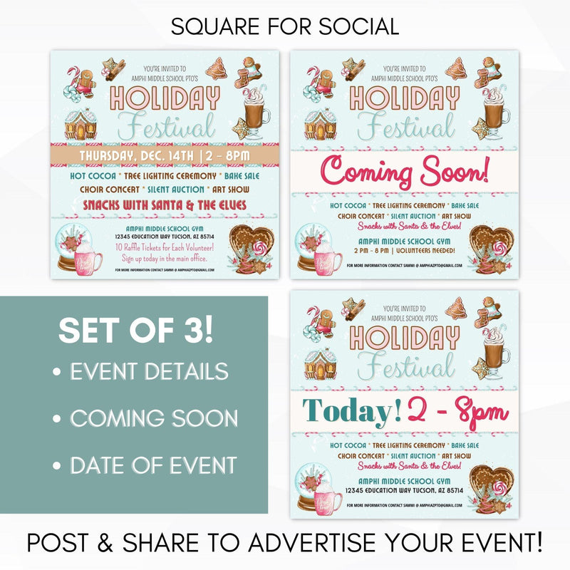 christmas fundraiser community festival idea